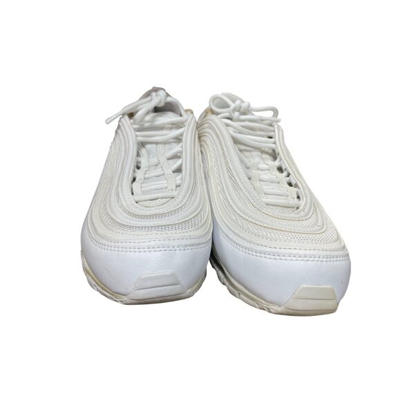 Nike Air Max 97 Triple White Womans Low Top Sneakers Sz 10 SKU 9484 - Picture 11 of 16